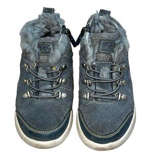 UGG Obie Size 10 Toddler High Top Neumell II Gray Boots 1018455T Suede Laces & Z